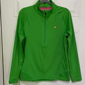 Masters Green Quarter-Zip Sweatshirt